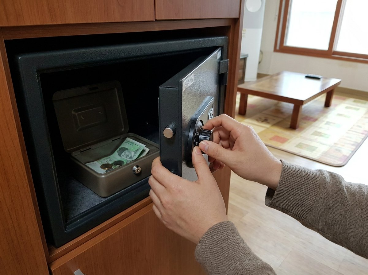 강동구 금고 개방 작업